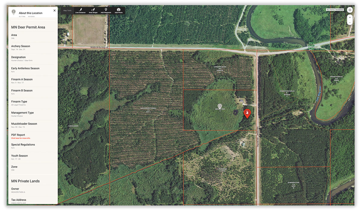 the onX Hunt App is designed to help hunters determine public and private land boundaries and displays landowner information. the onX Hunt App is designed to help hunters determine public and private land boundaries and displays landowner information.
