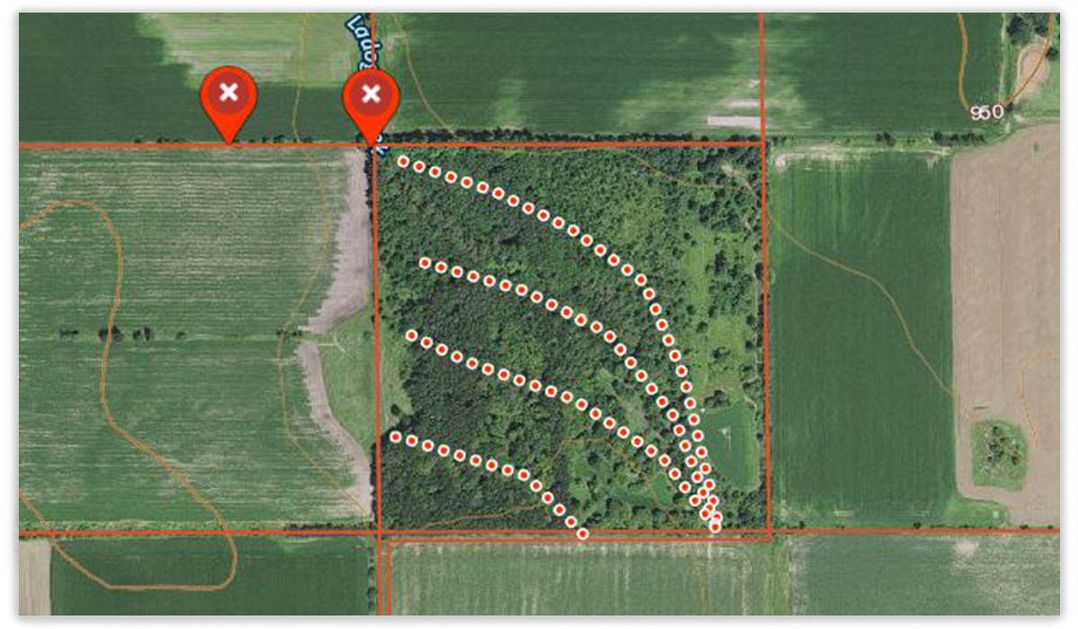 Use the onX Hunt App for a deer drive, ensuring you know where your fellow hunters are, and where property boundaries may cause deer to turn. Use the onX Hunt App for a deer drive, ensuring you know where your fellow hunters are, and where property boundaries may cause deer to turn.