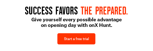 Start your free trial with onX Start your free trial with onX