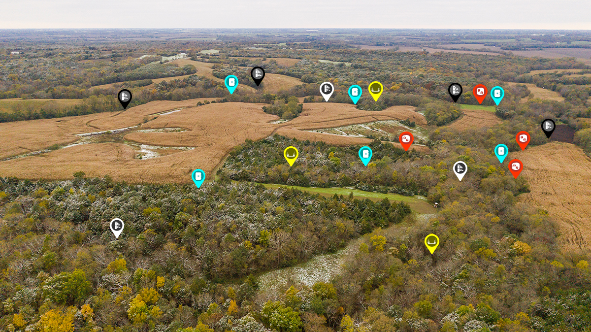 Image showing new colored Waypoints from onX Hunt. Image showing new colored Waypoints from onX Hunt.