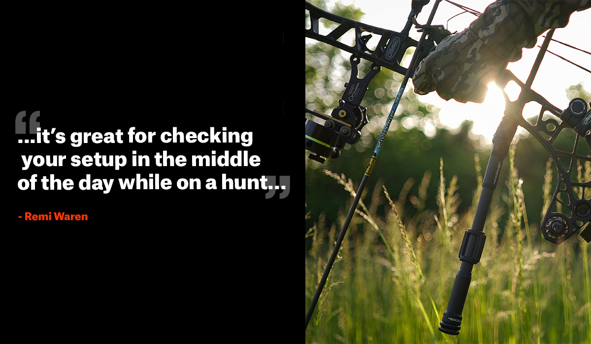 Quote from Remi Warren on bow hunting practice advice. Quote from Remi Warren on bow hunting practice advice.