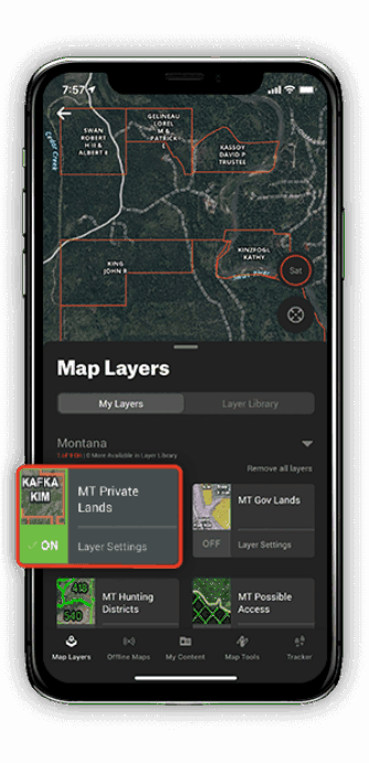 Land Ownership Map App with Parcel Viewer - Free Trial  onX