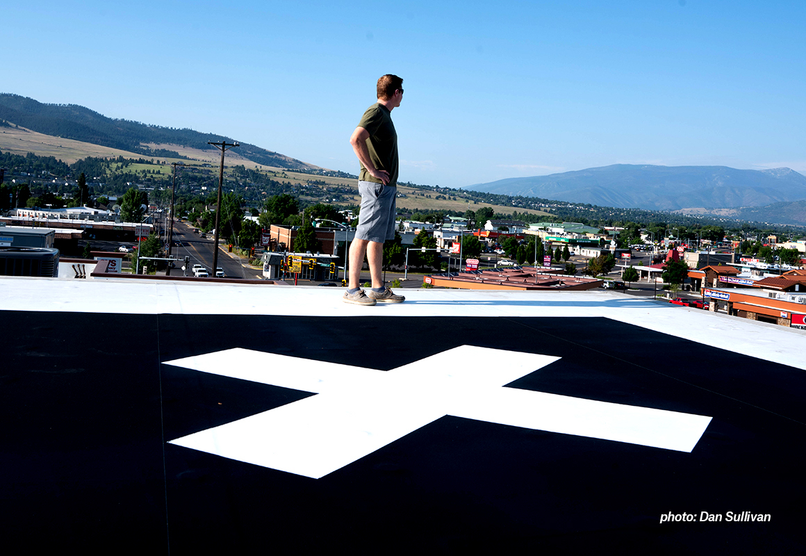 onX Hunt Founder Eric Siegfried stands on the roof of the company's Missoula, Montana, office. onX Hunt Founder Eric Siegfried stands on the roof of the company's Missoula, Montana, office.