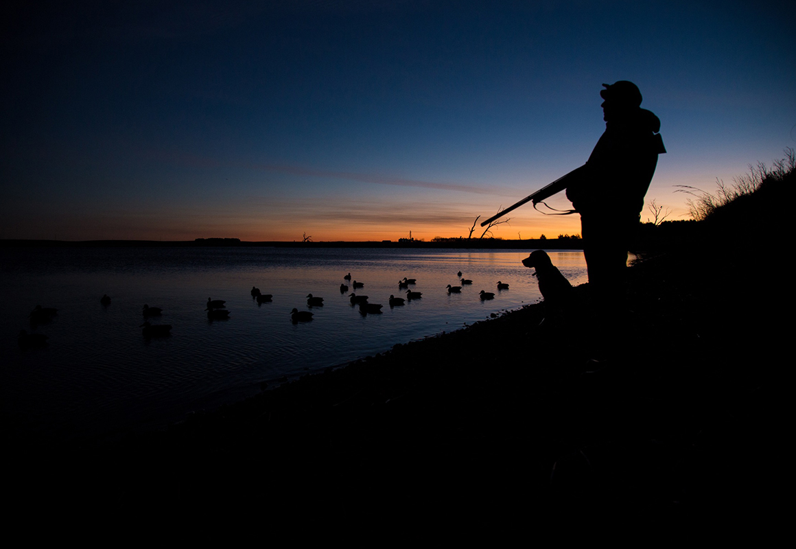 onX pro-staffer Sam Soholt duck hunting in South Dakota on a cold November morning. onX pro-staffer Sam Soholt duck hunting in South Dakota on a cold November morning.