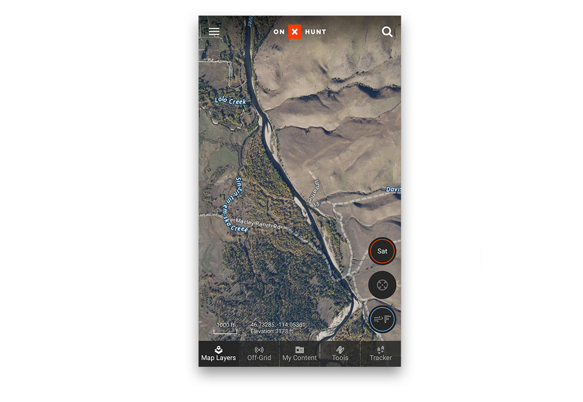 onX Aerial Basemap - satellite imagery onX Aerial Basemap - satellite imagery